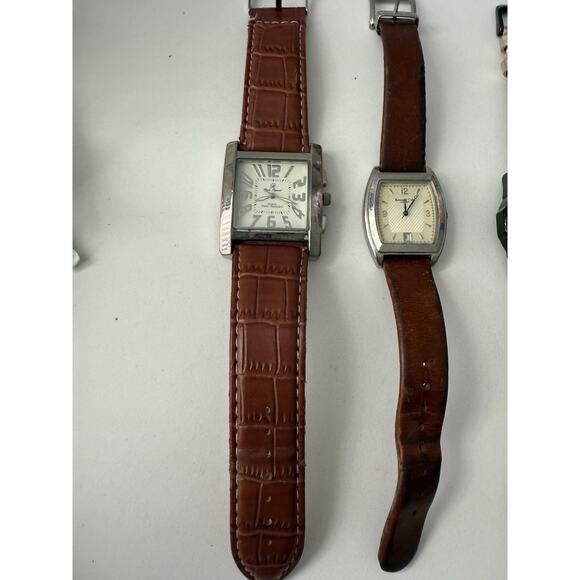 Lot of 3 Watches UNTESTED | Invicta Diamond + Kenneth Cole + Charles Raymond
